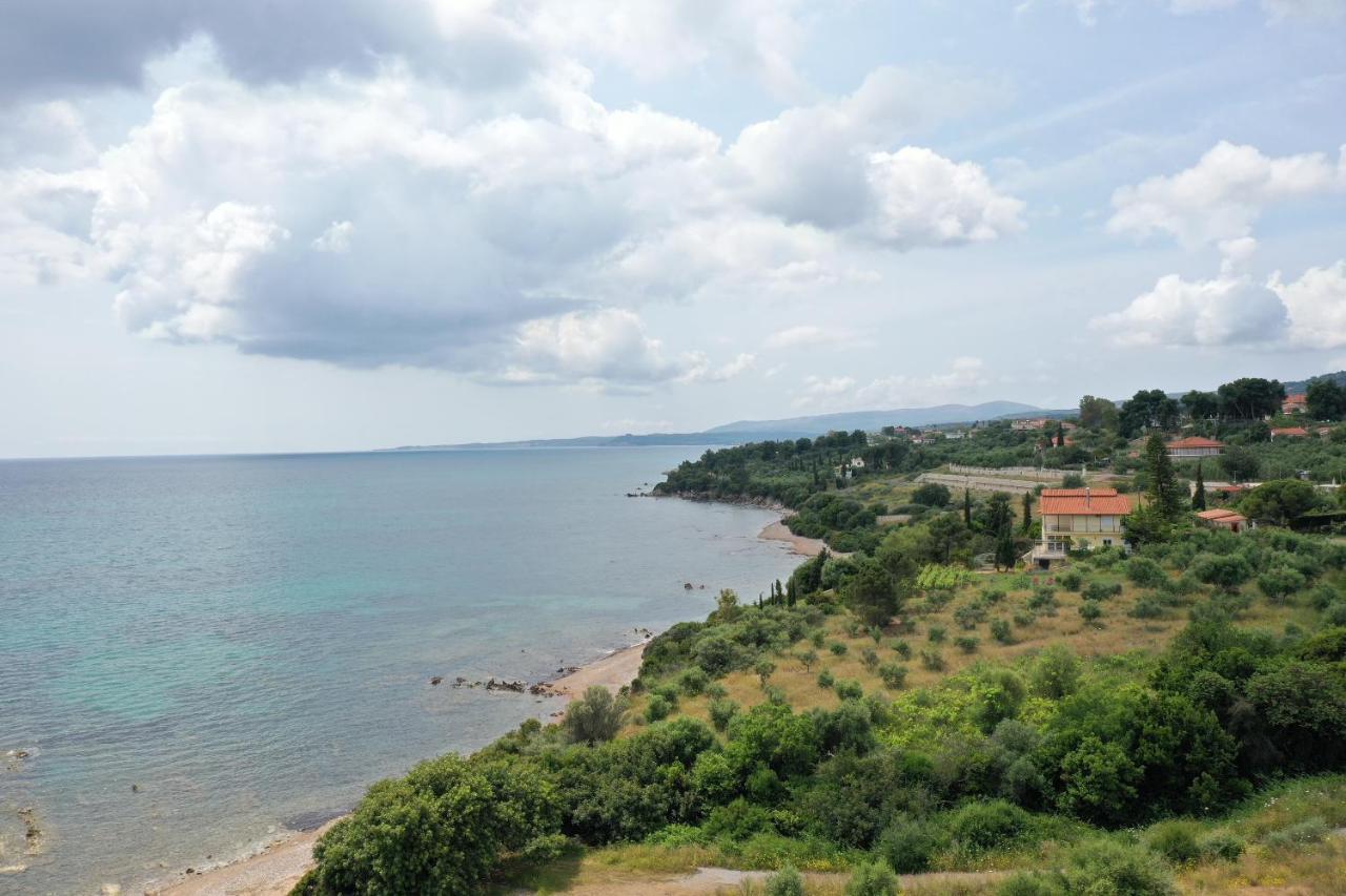 Alexandros Seaside Family Apartments & Villas - Paradise, 7' From Petalidi Kalamaki Kültér fotó